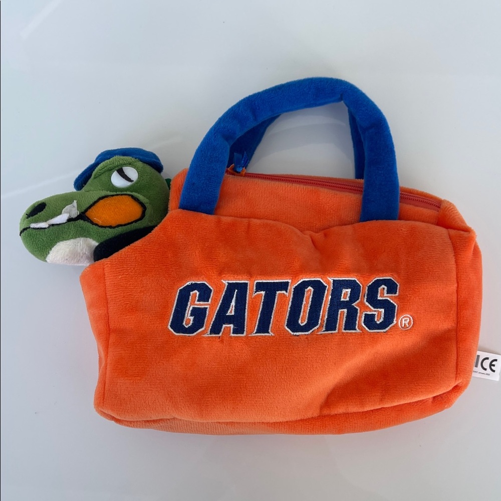 Gators Orange Plush Toy Bag